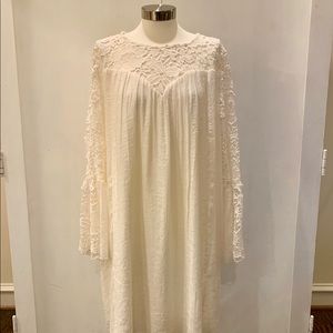 Cream Lace Dress size 3XL